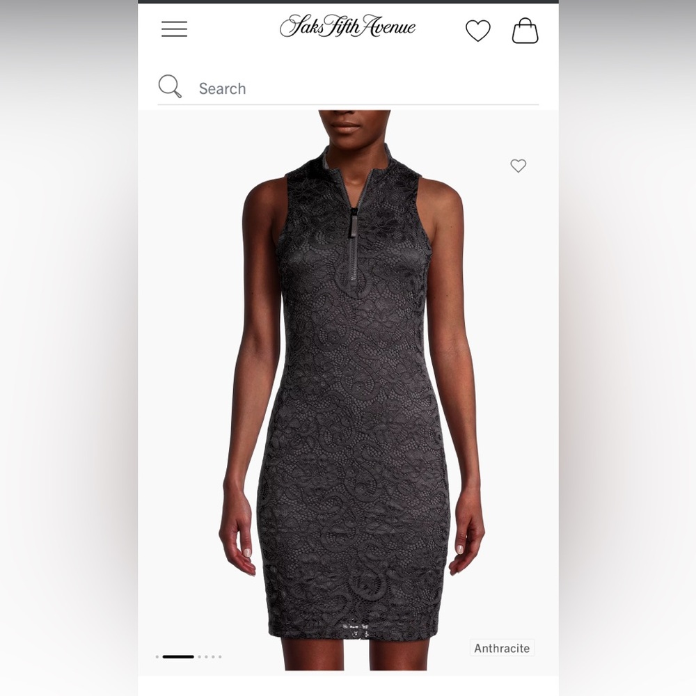 Greyson Black Lace Tennis/Golf Dress - Medium